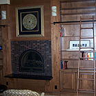 Meecham Fireplace and Shelving