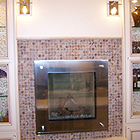 Meecham Tie Mantle Fireplace